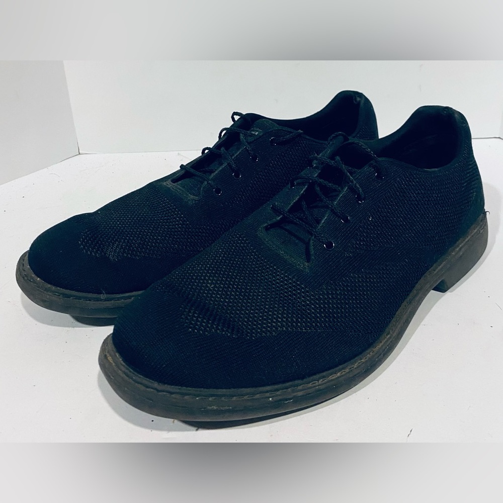 Mark Nason Dress Knit Hardee Oxford Mens Size 12 Black Lace Up Comfort